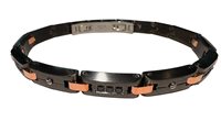 Bracelet Zancan Homme Hi Teck in Acier Spinello EHB445 - EHB445